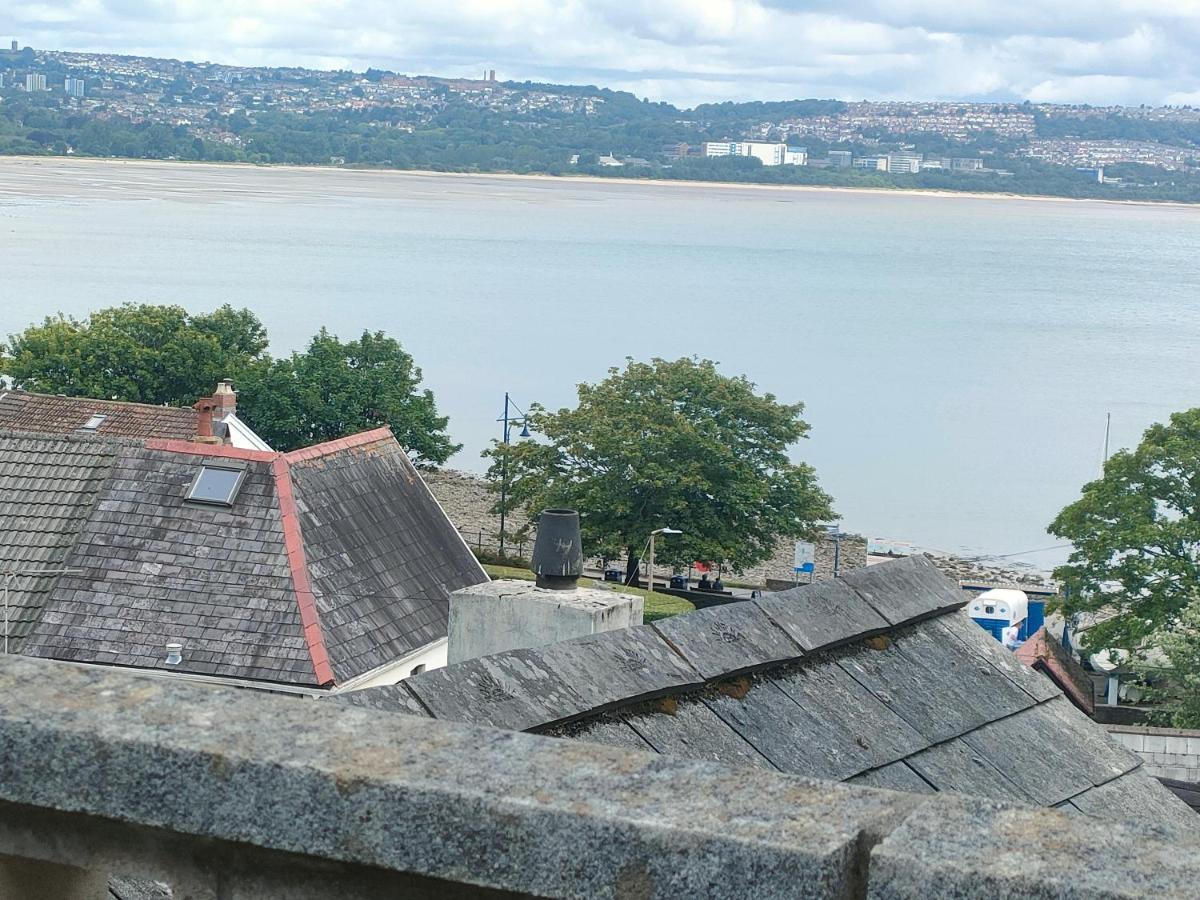 Fishermen'S Cottage With Log Burner, 2 Bathrooms & Sea Views From Garden Terraces The Mumbles Zewnętrze zdjęcie